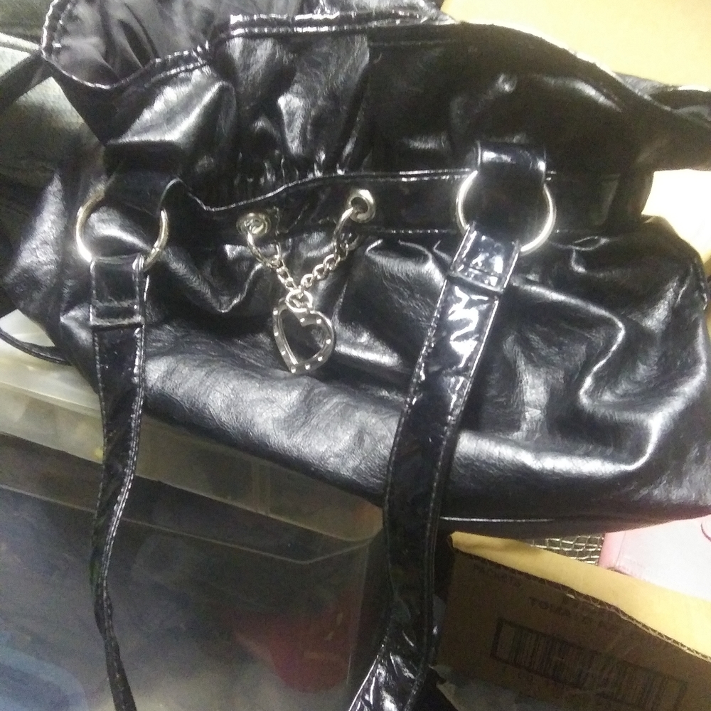 Black purse